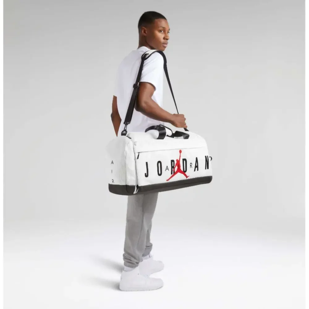 Jordan Velocity Duffel Bag - White - Medium